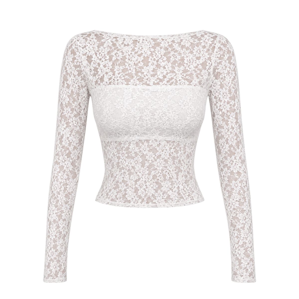 Top Tendance en Dentelle – Manches Longues