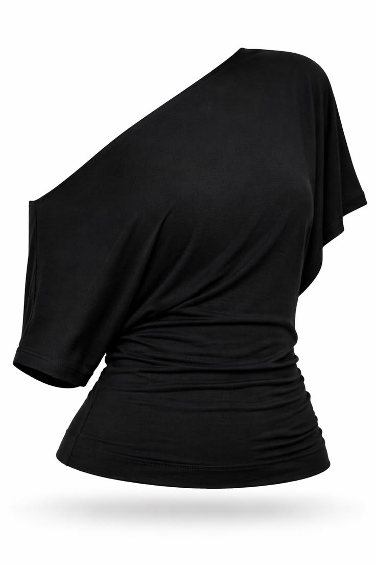 Top Épaule Dénudée Manches Dolman