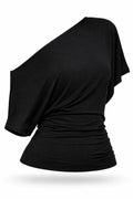 Top Épaule Dénudée Manches Dolman